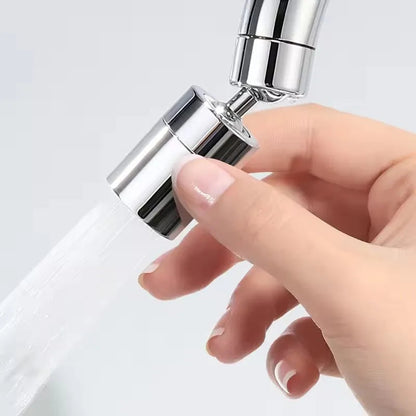 Adjustable 360° Black Kitchen Tap with Water-Saving Technology | Durable Copper & ABS for Efficient Kitchen Use