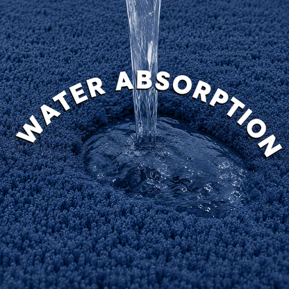 Comfort Series | Non-Slip Bath Mat with Soft, Absorbent Material | Ideal for Moisture Control and Safety