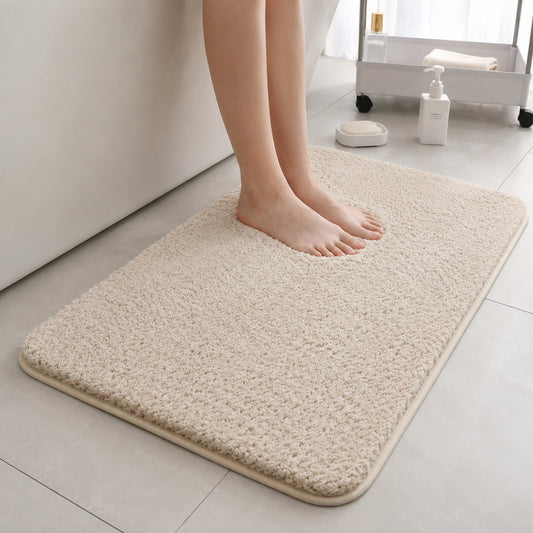 Comfort Series | Non-Slip Bath Mat with Soft, Absorbent Material | Ideal for Moisture Control and Safety