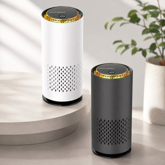 Compact HEPA Air Purifier for Home with 360° Filtration | Modern Design for Cleaner Air