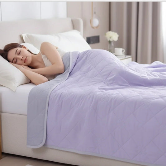 Cooling Summer Quilt | Lightweight Double-Sided Blanket for Ultimate Comfort