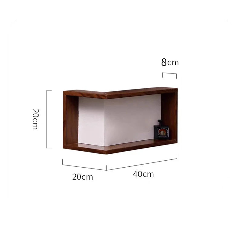 Creative Corner Shelf Unit with Staggered Design for Stylish Home Organization