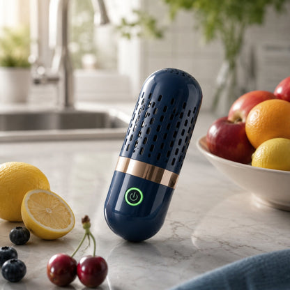 EcoClean | Rechargeable Fruit & Vegetable Cleaner with USB Charging | Compact Design for Effortless Food Prep