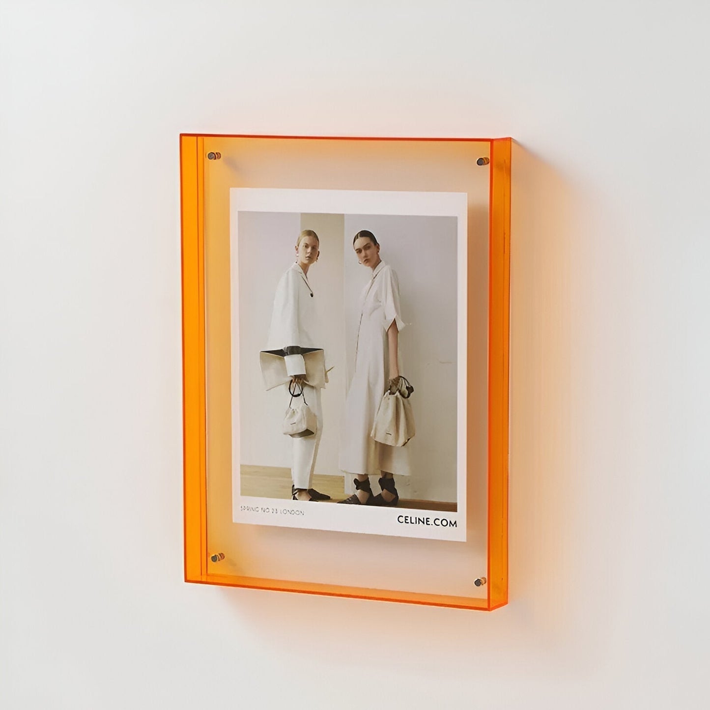 Elegant Acrylic Picture Frame | Minimalist Design with Transparent Finish | Versatile Display for Cherished Memories