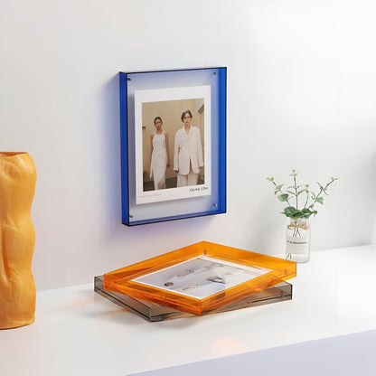 Elegant Acrylic Picture Frame | Minimalist Design with Transparent Finish | Versatile Display for Cherished Memories