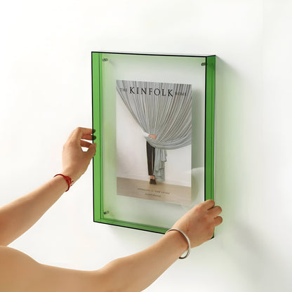 Elegant Acrylic Picture Frame | Minimalist Design with Transparent Finish | Versatile Display for Cherished Memories