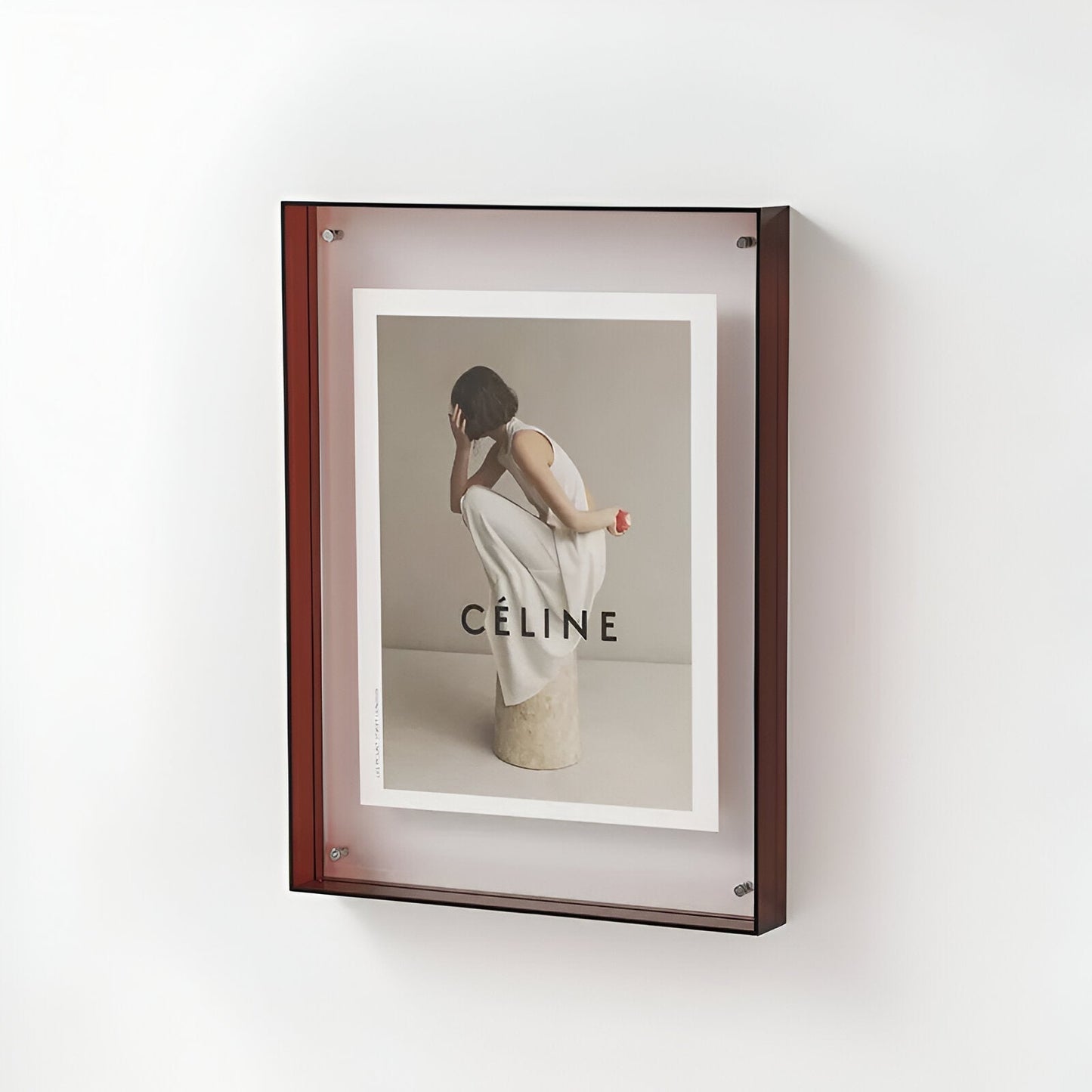 Elegant Acrylic Picture Frame | Minimalist Design with Transparent Finish | Versatile Display for Cherished Memories