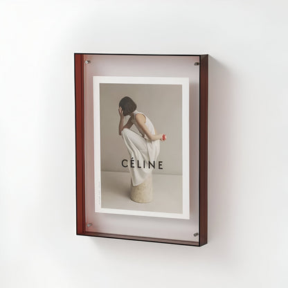 Elegant Acrylic Picture Frame | Minimalist Design with Transparent Finish | Versatile Display for Cherished Memories