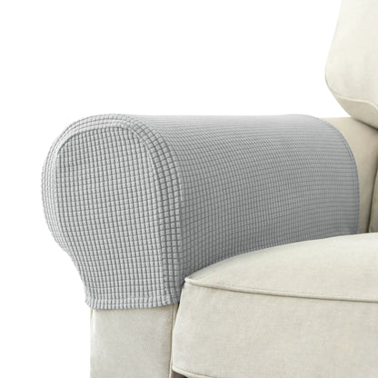 Elegant Collection | Sofa Arm Covers with Waterproof Stretch Fabric | Non-Slip Design for Ultimate Stain Protection