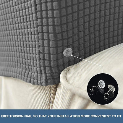 Elegant Collection | Sofa Arm Covers with Waterproof Stretch Fabric | Non-Slip Design for Ultimate Stain Protection
