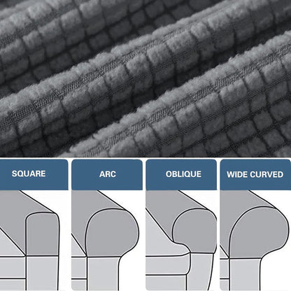 Elegant Collection | Sofa Arm Covers with Waterproof Stretch Fabric | Non-Slip Design for Ultimate Stain Protection