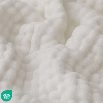 Elegant Muslin Cotton Blanket | Breathable & Soft Fabric for Cozy Comfort
