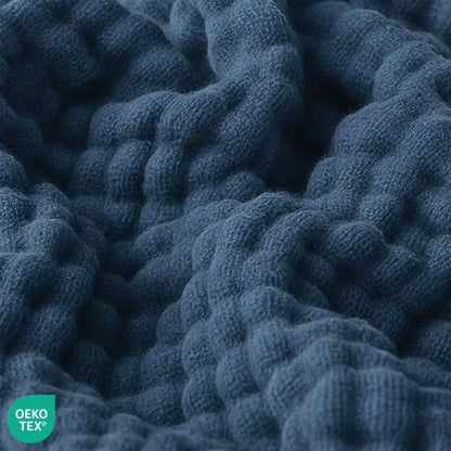 Elegant Muslin Cotton Blanket | Breathable & Soft Fabric for Cozy Comfort