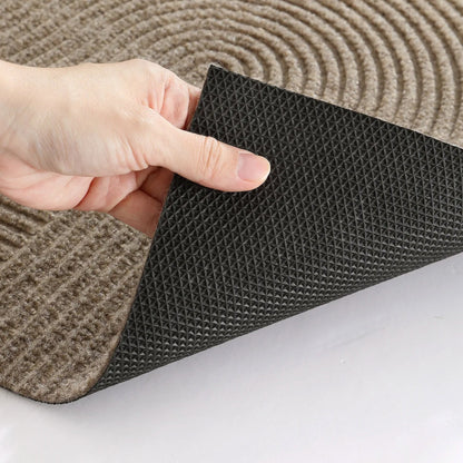Elegant Non-Slip Door Mat | 3D Pattern Dirt Catcher for Indoor & Outdoor Use