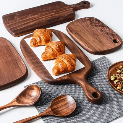 Elegant Walnut Cutting Board | Durable Wood Chopping Board for Stylish Serving