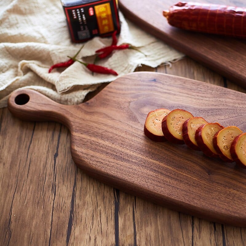Elegant Walnut Cutting Board | Durable Wood Chopping Board for Stylish Serving