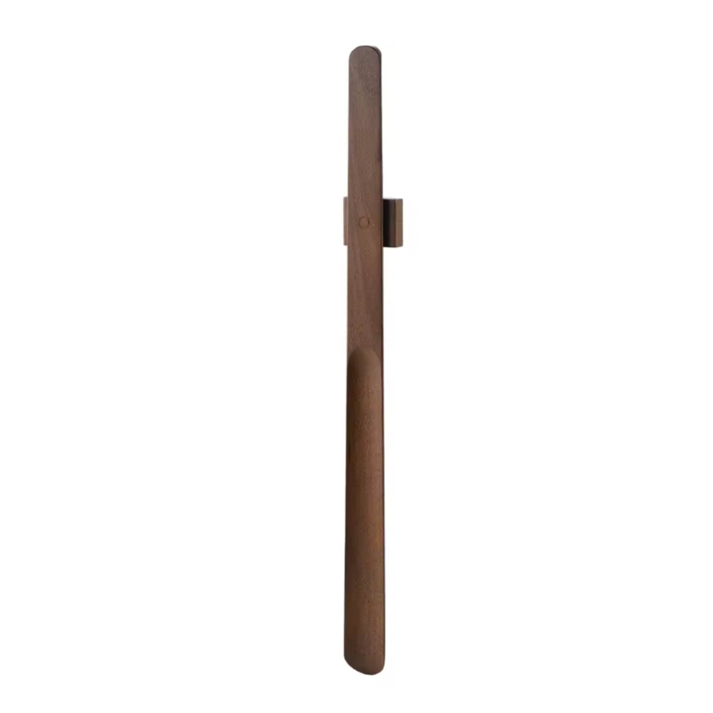Elegant Wooden Shoehorn | Long Handled Shoe Horn with Magnetic Holder for Effortless Shoe Wearing