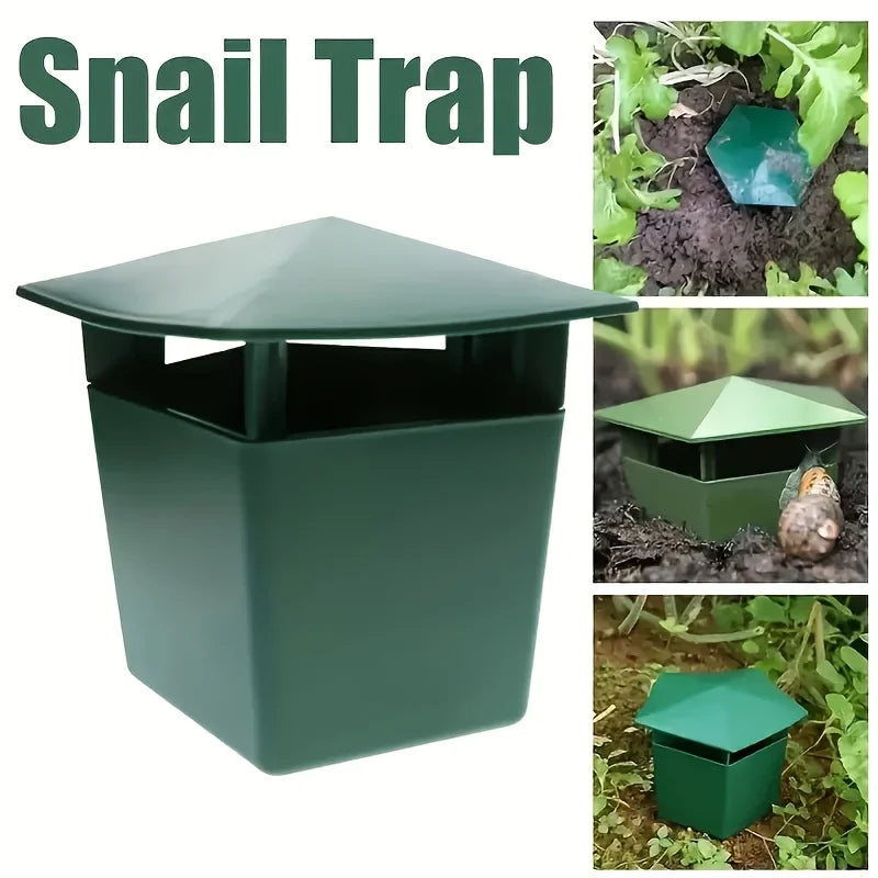 Garden Protector | Pest Control Hexagonal Snail Trap with Durable Design | Effective Shield for Healthy Plants