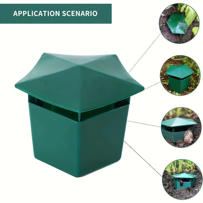 Garden Protector | Pest Control Hexagonal Snail Trap with Durable Design | Effective Shield for Healthy Plants
