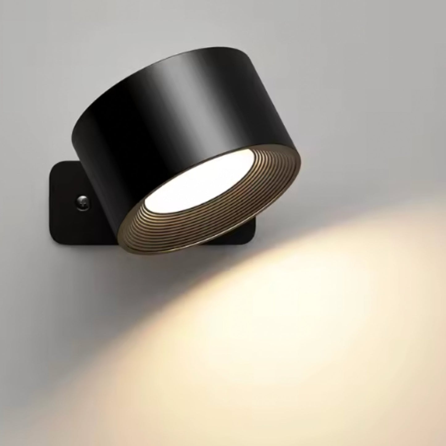 Magnetic LED Wall Lamp | Rechargeable Wall Lights with 360° Rotation | Dimmable Design for Flexible Home Lighting