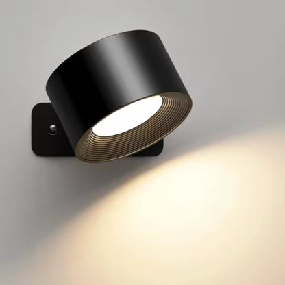 Magnetic LED Wall Lamp | Rechargeable Wall Lights with 360° Rotation | Dimmable Design for Flexible Home Lighting