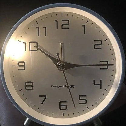 Scandinavian Table Clock | Silent Movement & Minimalist Design | Perfect Desk Accessory for Tranquil Spaces