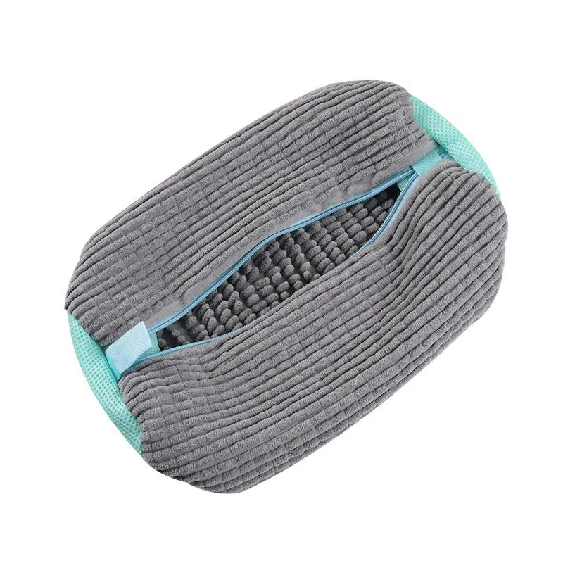 Shoe Washing Bag | 360° Surround Protection with Zipper Closure | Reusable Design for Safe Machine Washing