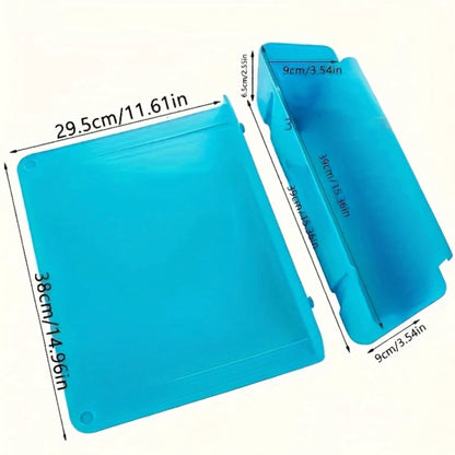 Smart Kitchen Collection | Plastic Cutting Board with Integrated Tray | Foldable Design for Easy Storage