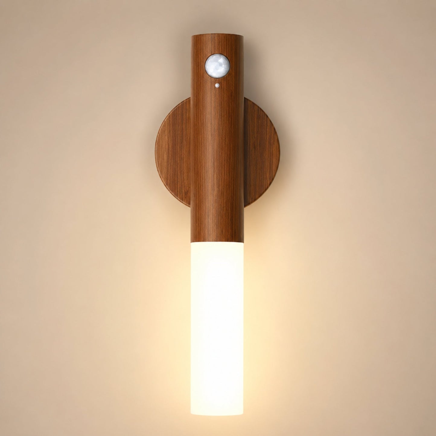 Smart LED Wall Lamp | Battery Operated Wall Sconces with Motion Sensor | Wireless Indoor Lighting for Cozy Home Atmosphere