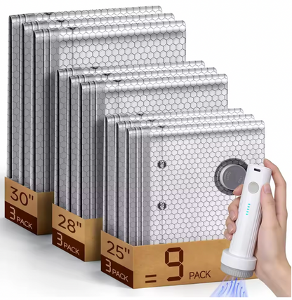 Smart Storage Solutions | Vacuum Storage Bags with Electric Pump | Space-Saving Solution for Travel and Home Organization