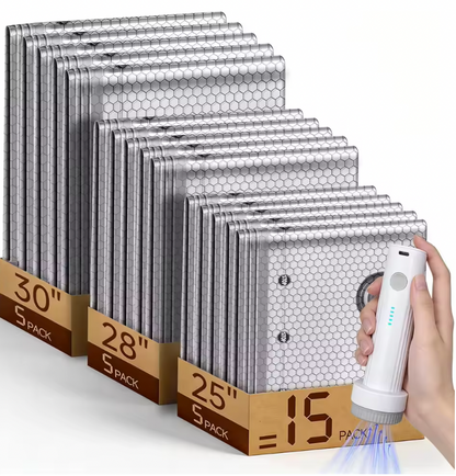 Smart Storage Solutions | Vacuum Storage Bags with Electric Pump | Space-Saving Solution for Travel and Home Organization
