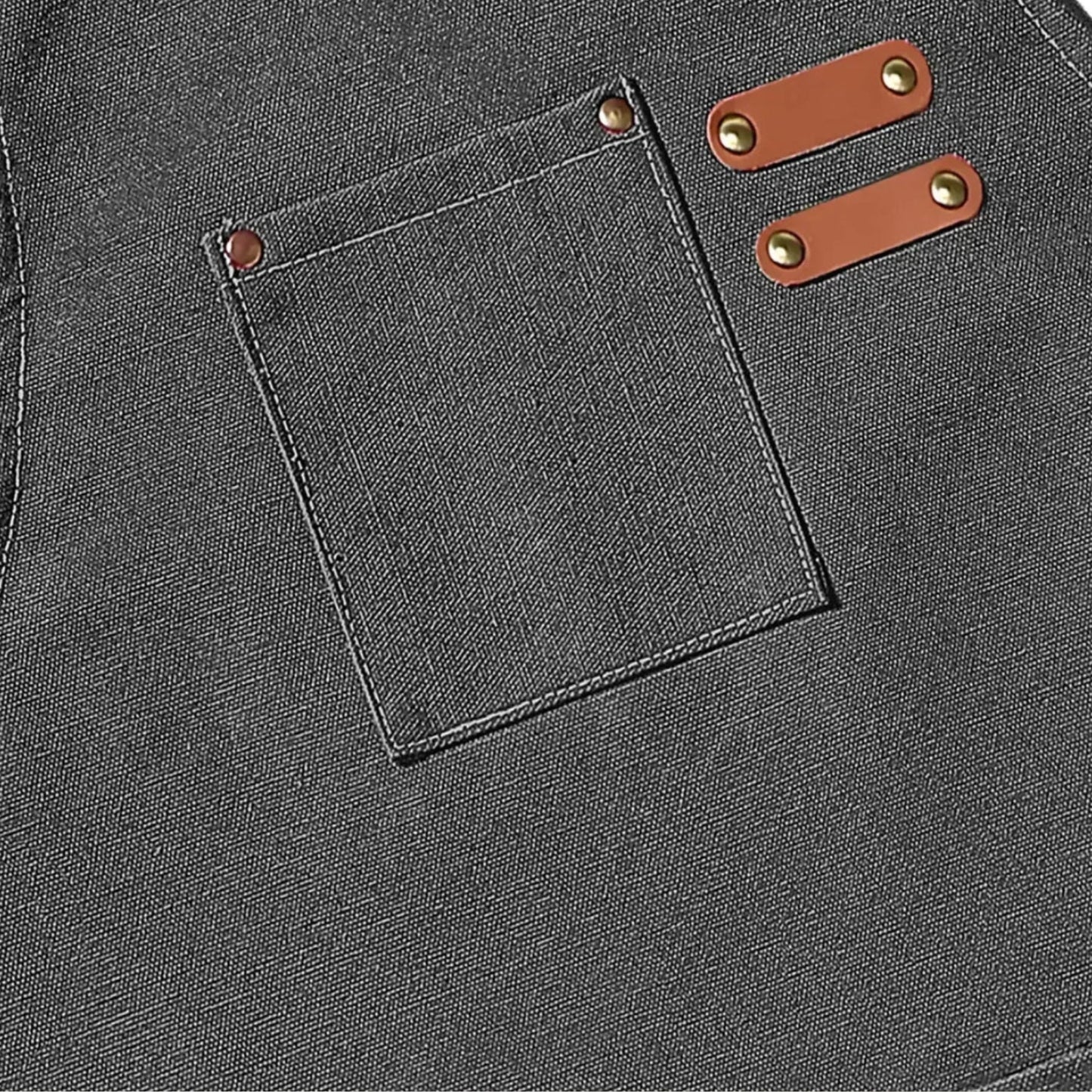 Stylish Canvas Apron | Water-Resistant Kitchen Apron with Pockets for Comfort and Functionality
