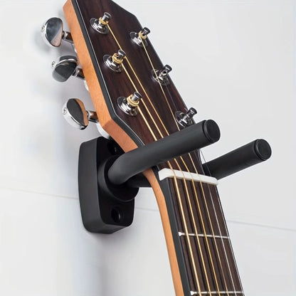 Universal Guitar Wall Mount | Durable Holder with Protective Padding | Space-Saving Design for Easy Access and Stylish Display