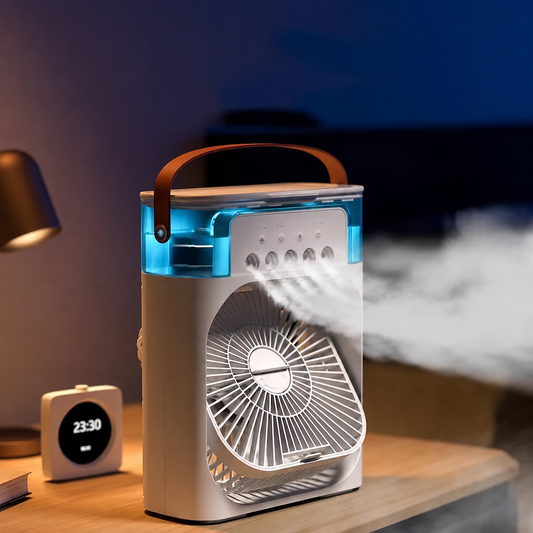 Versatile Air Cooler | 3-in-1 Portable Cooling Fan with Adjustable Speed | Ideal for Year-Round Comfort