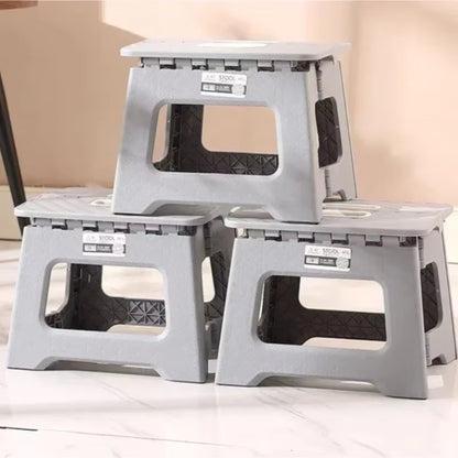 Versatile Foldable Stool with Non-Slip Feet | Lightweight & Portable Seating for Home, Camping, and Travel